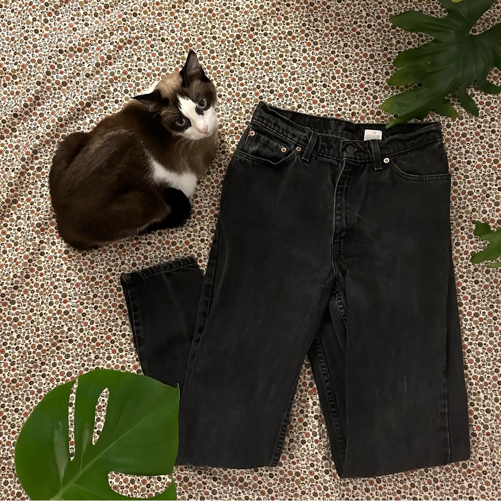 Vintage Black Levi’s 512 Jeans